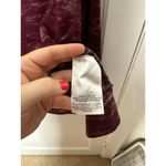 Nike T-shirt Women's Large Tall Long Sleeve University Charleston Burgundy Knit Photo 4