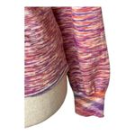 Gimaguas‎ Sweater Women Medium Pink Purple Knit Collared Zion Cardigan Luxury Photo 6