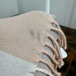 CELINE  Macadam Embroidered Logo Vintage Wool Winter Scarf Photo 9