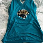 Teal Jacksonville Jaguars Halter Top Blue Size XL Photo 0