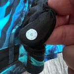 Energy Marble Print Black-Blue Bra SZ 6 Lululemon Sports Bra Photo 10