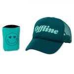 OFFLINE Tucker Hat with Can Cooler Ulta Limited Edition Set Unisex Green Photo 1