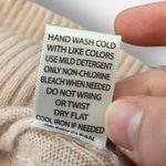 Anthropologie Aphorism Angora Rabbit‎ Hair Cable Knit Sweater Size S Pink Photo 7