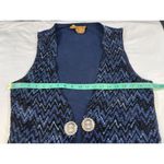 Saddle Ridge Vintage Collection Women's Navy Blue Vest Size M SKU 5708 Size M Photo 4