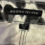 Boston Proper  Animal Print Skinny Jeans Photo 3