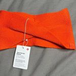 Lululemon Twist Knit Ear Warmer NWT Autumn Red (One Size) Photo 0