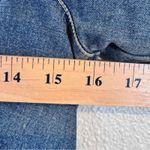 Vintage Y2K Blue Denim Off Shoulder Blouse Womens 10 Jean Top Coastal Festival Photo 2