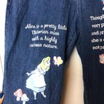 Disney Alice in Wonderland Printed Hi Waist Jeans Photo 2