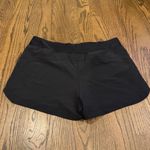 Lands End Womens Solid Black Swim Suit Cover Up Shorts Dry Fit Plus Size 18 Photo 1