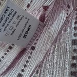 SheIn Women's Pink Sequin Long Sleeve Crop Top Size M Party Blouse Photo 3