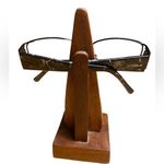 Vogue Glasses 👓 Black Plastic Frames with Rhinestones and Vogue zippered case Photo 2