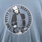 Vintage Tom Petty‎ Shirt Womans Large Vintage 2001 Concert Band Tees Rock Blue Photo 1