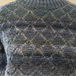 Love Crazy | Diamond Knit Sweater Blue Size undefined Photo 1