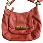 Coach 16808 Kristen Hobo Convertible Purse in Peony Pink Photo 5