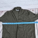 Pink Clover Penton Two Pocket Open Front Cardigan Olive Green XS NWOT Photo 5