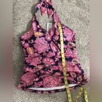 NWT Boden Levanzo Halter Tankini Top and Fold Bikini Bottom SET in Paisley Sz 10 Blue Photo 10