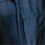 Joie  Women's Navy Jumpsuit linen blend size large Photo 10