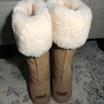 UGG  Suhenny Boot Chestnut Boots with Plush Fur Cuff Photo 3