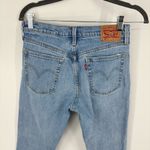 Levi's Levi’s 501 Fray Hem Skinny Jeans Size 27 Light Wash Photo 5