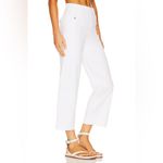 Spanx  Stretch Twill Cropped Wide Leg Bright White Comfort Business Casual Pant Photo 2