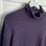 Athleta Balance Cinch Turtleneck sweatshirt Crocus Violet #657531 W-178 Sz M Photo 5