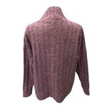 Staccato  Sweater Women's Small Red Cable‎ Knit Cozy Long Sleeve Henley Soft Photo 4
