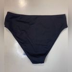 Cupshe NWT Women’s Black Bikini Bottom High-Cut Swimwear Size M Photo 2