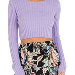 Hurley  Lavender Textured Sweater Photo 0