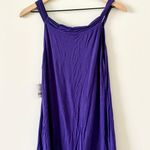 Tahari NWT  Romina Knit Tank in Purple - Size M Photo 2