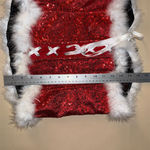 Bslingerie XXL Red Christmas Mrs. Claus Corset Bustier Top Red Photo 8