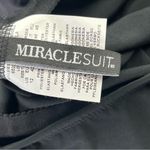 MiracleSuit Illusionist Ursula Tankini Top Womens Size 12 Black *FLAWED TOP ONLY Photo 2