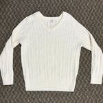 PacSun Woven Pattern Sweater V-neck Photo 0