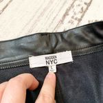 Madden NYC Black Faux Leather Mini Skirt US Large Photo 3