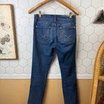 7 For All Mankind Medium Wash Kimmie Straight-Leg Jeans - Size - 27 Photo 2