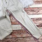 Derek Lam  10 Crosby ivory pinstripe pants high rise waist tie‎ Photo 5