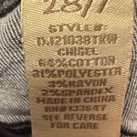 Altar'd State Altar’d State Black Skinny Chisel Jeans Size 28” (7) Photo 3