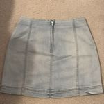 Denim mini skirt Blue Size 4 Photo 2