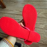 Tkees  Lily Flip Flop Neon Pink size 11 NWT Photo 3