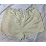 Free People Pearl Satin Shorts Drawstring Waist Tofu L Photo 13