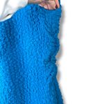 Anthropologie By Textured Pull-On Sleeveless Crewneck Ruched Mini Shift Dress Photo 6