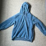 Amazon  Blue fleece quarter-zip jacket Photo 0