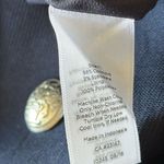 Talbots NWT Navy Blue Button Front Pencil Skirt Size 6P Petite Career Classic Photo 7