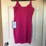 Emerald Sundae  dress XL hot pink fitted bodycon padded top crisscross front NWT Photo 4
