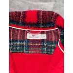 Vineyard Vines Vineyard Vines Women's Apres Tartan Supershep Red Pullover Size Xsmall Photo 4