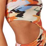 Solid & Striped -The Claudia Printed Asymmetric One Piece Swimsuit. Size… Photo 1
