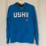 Nike  Blue Full Zip Sweatshirt Hoodie USA Olympic Team 2010 Large Photo 0