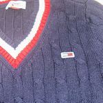 Tommy Hilfiger Tommy-hilfiger Women's Navy and Red Jumper Photo 1