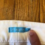 J. McLaughlin  NWOT Women's Stretch Slim Fit White Jeans Gold Button Size 4 Photo 5