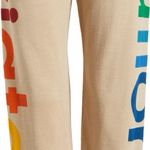 Aviator Nation  Sand Rainbow Logo Sweatpants Joggers New XS Photo 1