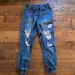 Indigo Rein Indigo Reign Womens Jogger Jeans‎ Size Small C16 Photo 2